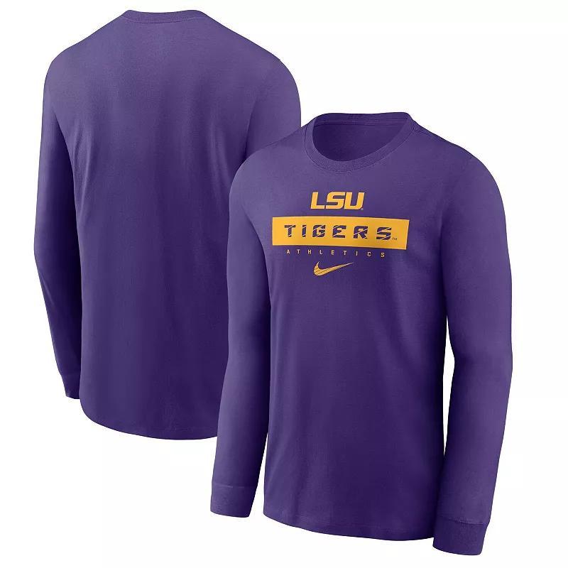 Mens Nike LSU Tigers 2024 Sideline Legend Performance Long Sleeve T-Shirt Product Image