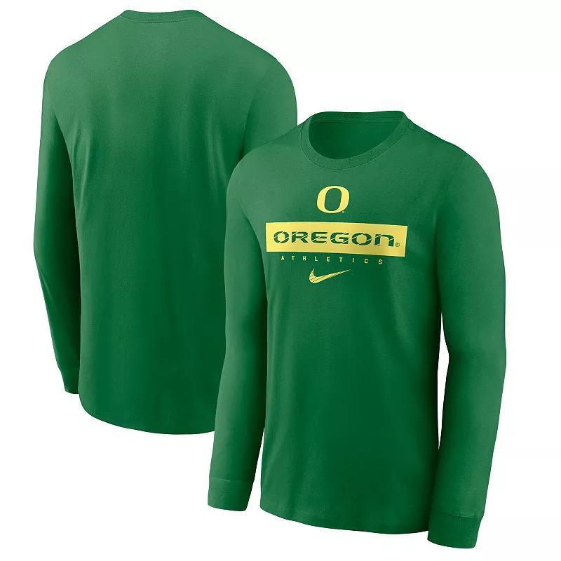 Mens Nike Oregon Ducks 2024 Sideline Legend Performance Long Sleeve T-Shirt Product Image