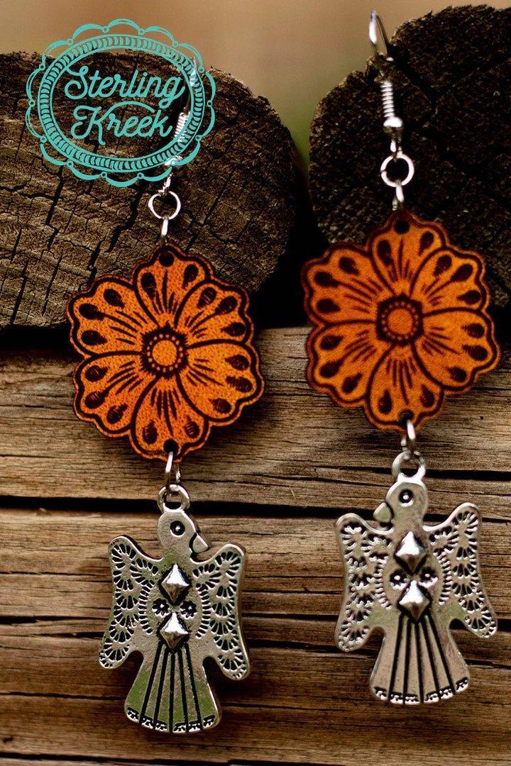 Desert Tooled Earrings Product Image