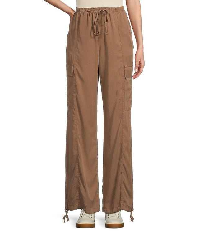 Blu Pepper Drawstring Cargo Pants Product Image