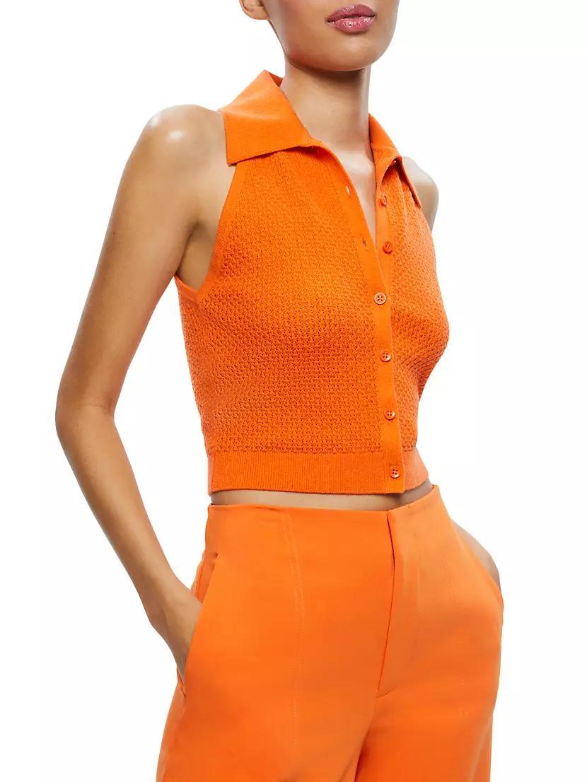 Miles Pointelle Knit Tank Product Image