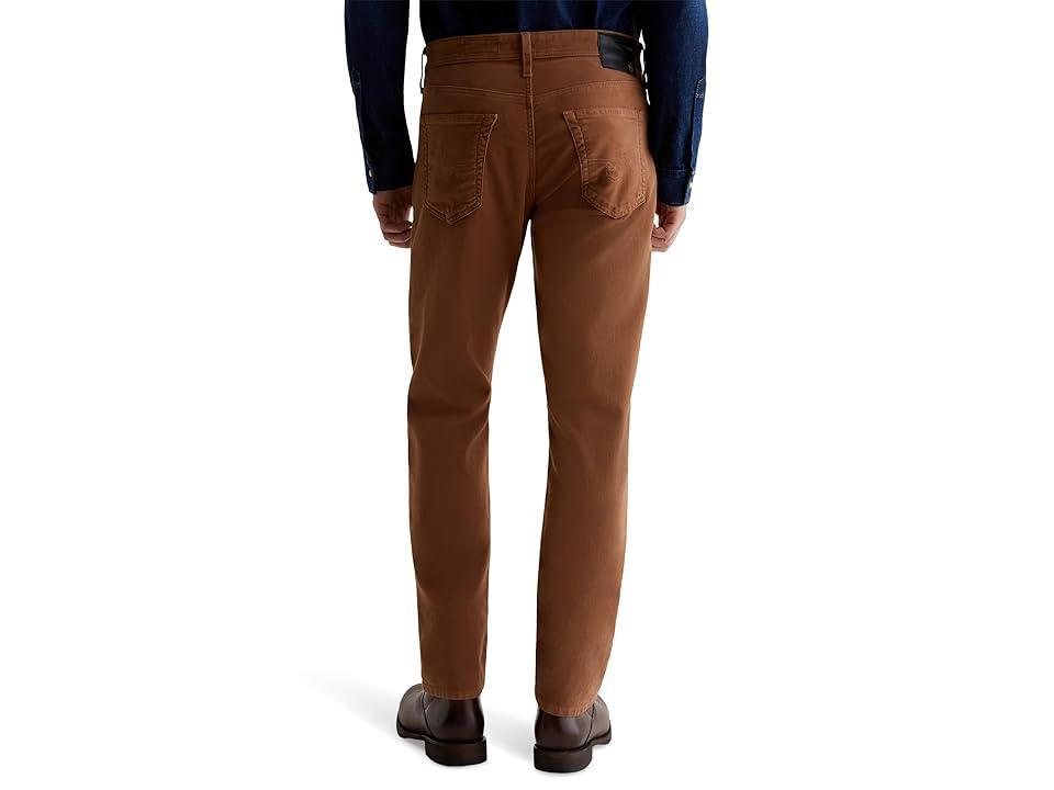 AG Jeans Everett Slim Straight Brushed Moleskin Pants (Roasted Acorn) Men's Casual Pants Product Image