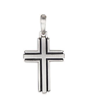 David Yurman Men's Deco Silver Cross Enhancer - SILVER Product Image