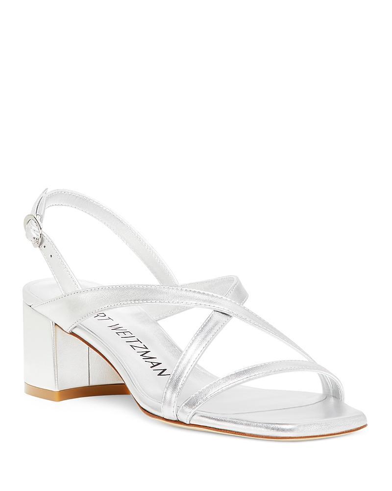 Stuart Weitzman Womens Oasis 50 Block Sandals Product Image