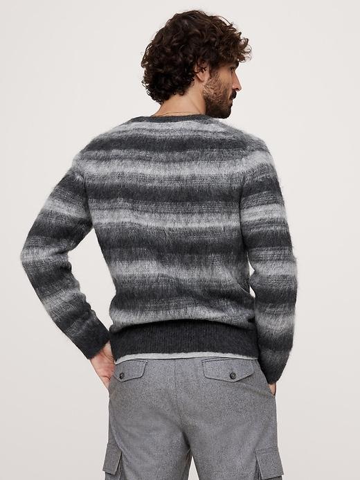 Brushed Stripe Sweater Product Image