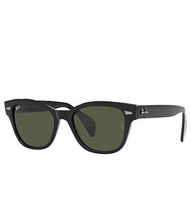 Ray-Ban ROUND METAL ANTIQUED Sunglasses frame Grey lenses Product Image