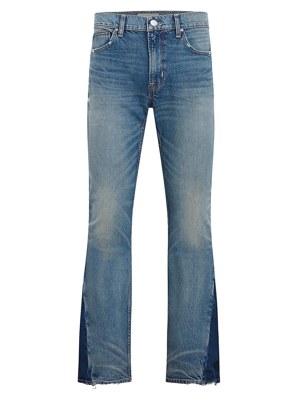 Mens Walker Mid-Rise Flared Jeans product image