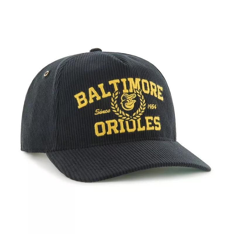 Mens 47 Baltimore Orioles Laurus Corduroy Hitch Snapback Hat Product Image