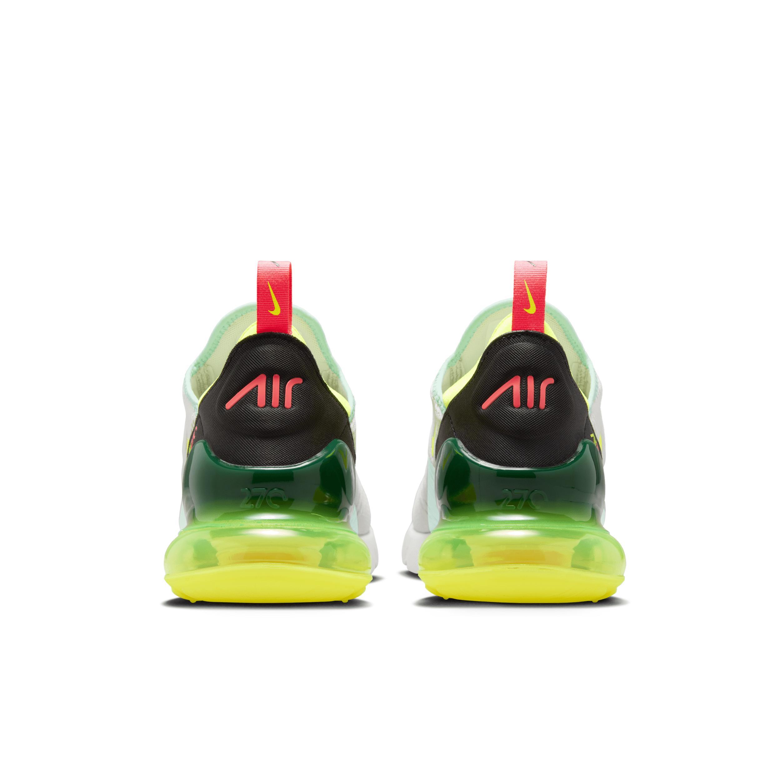 Air Max 270 Sneaker In Vast Grey/volt/hot Lava Product Image