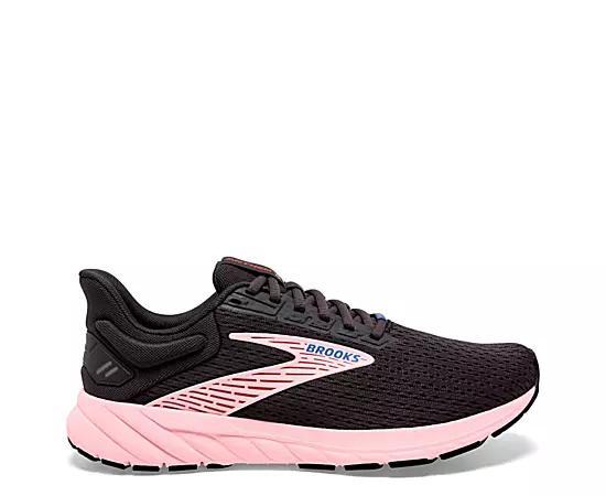 Brooks Anthem 6 (Blackened Pearl/Pink/Rose) Women's Shoes Product Image