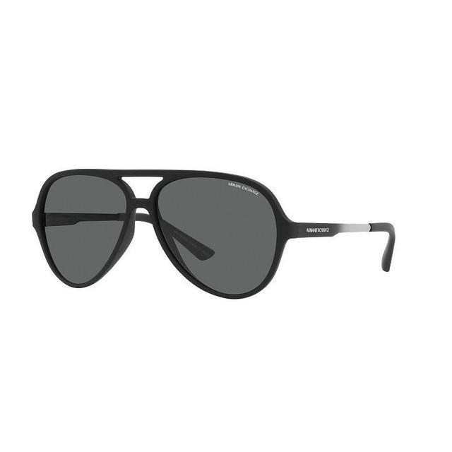 Mens Armani Exchange 0Ax4133S 60mm Aviator Sunglasses Product Image