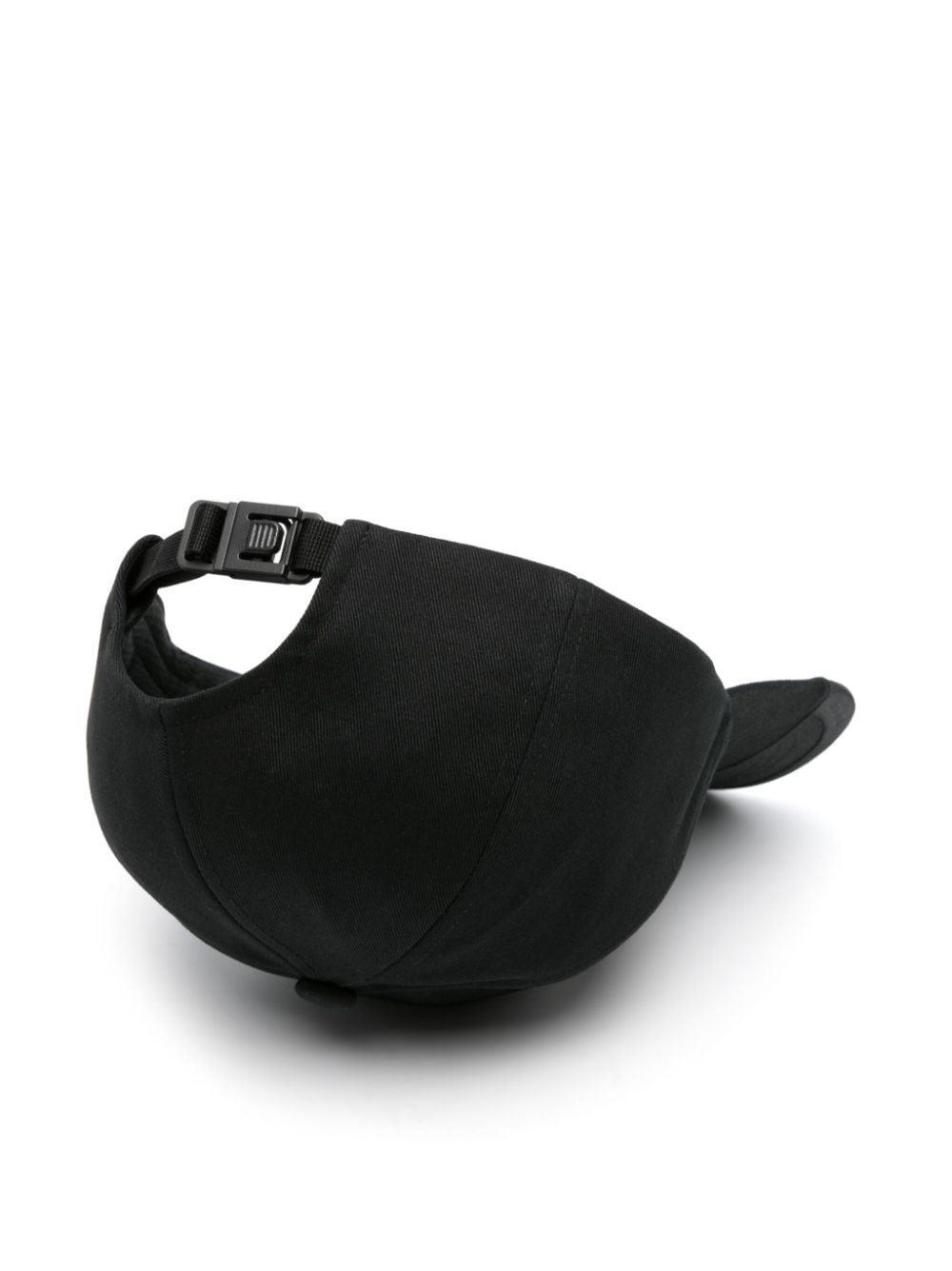 Logo-patch Cotton Cap In Black Product Image