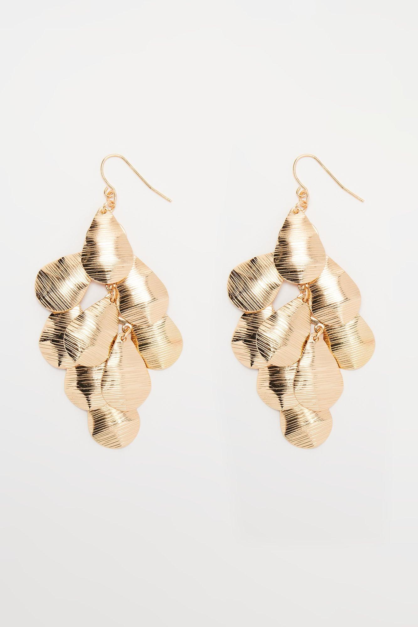 Tanning Season Earrings - Gold Product Image