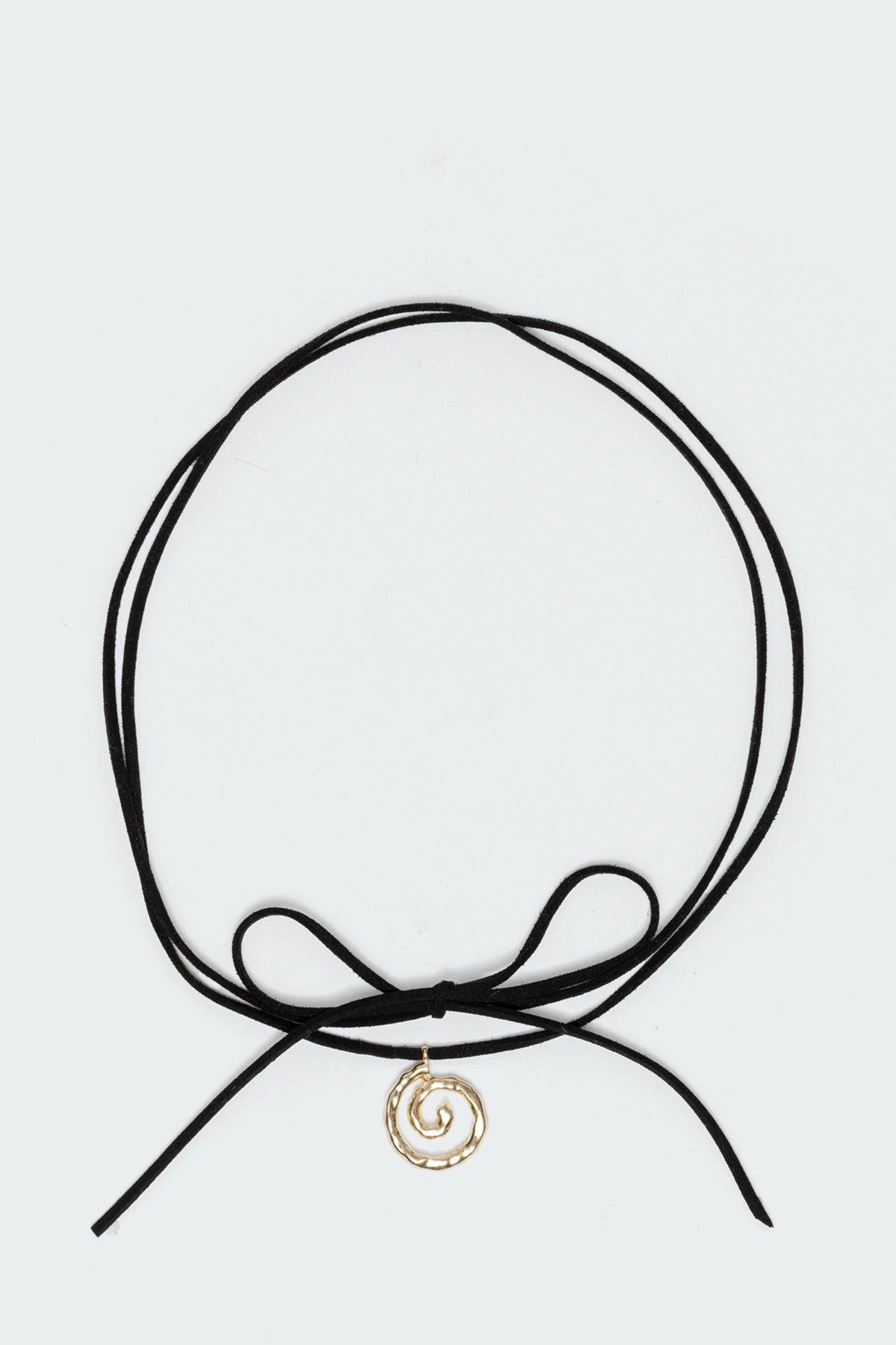 Swirly Cord Necklace Product Image