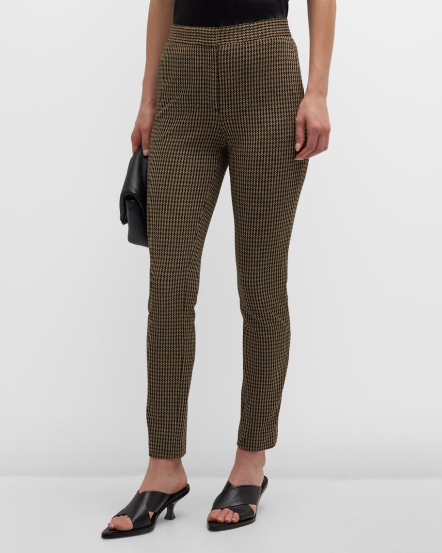 Houndstooth Cropped Skinny Pants product image