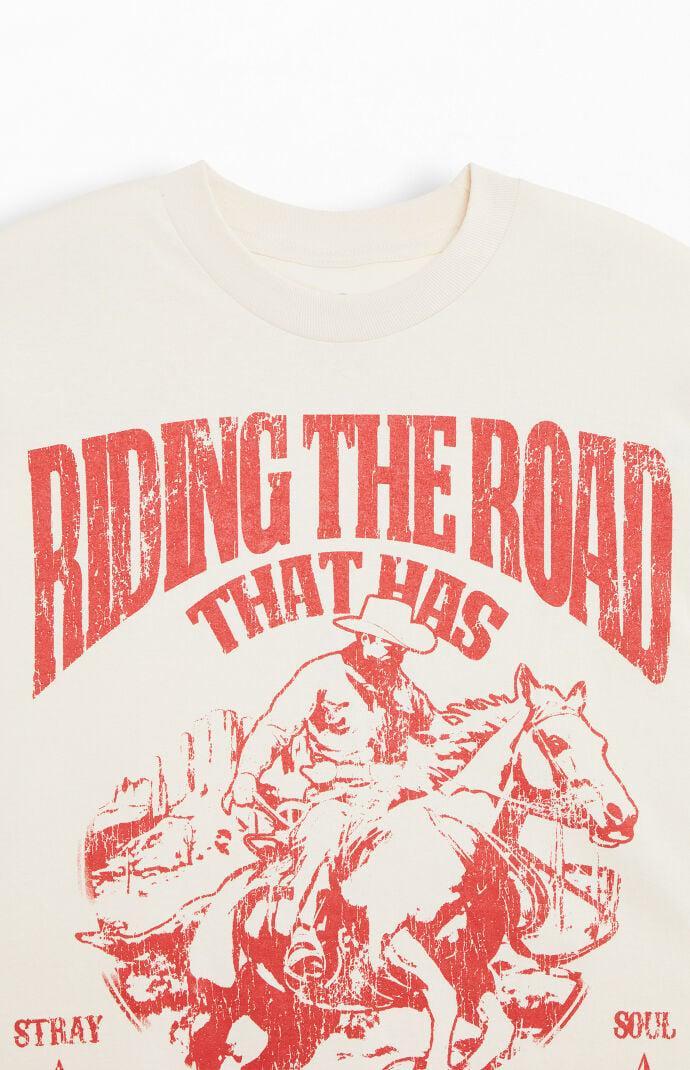 Mens Road With No End T-Shirt Product Image