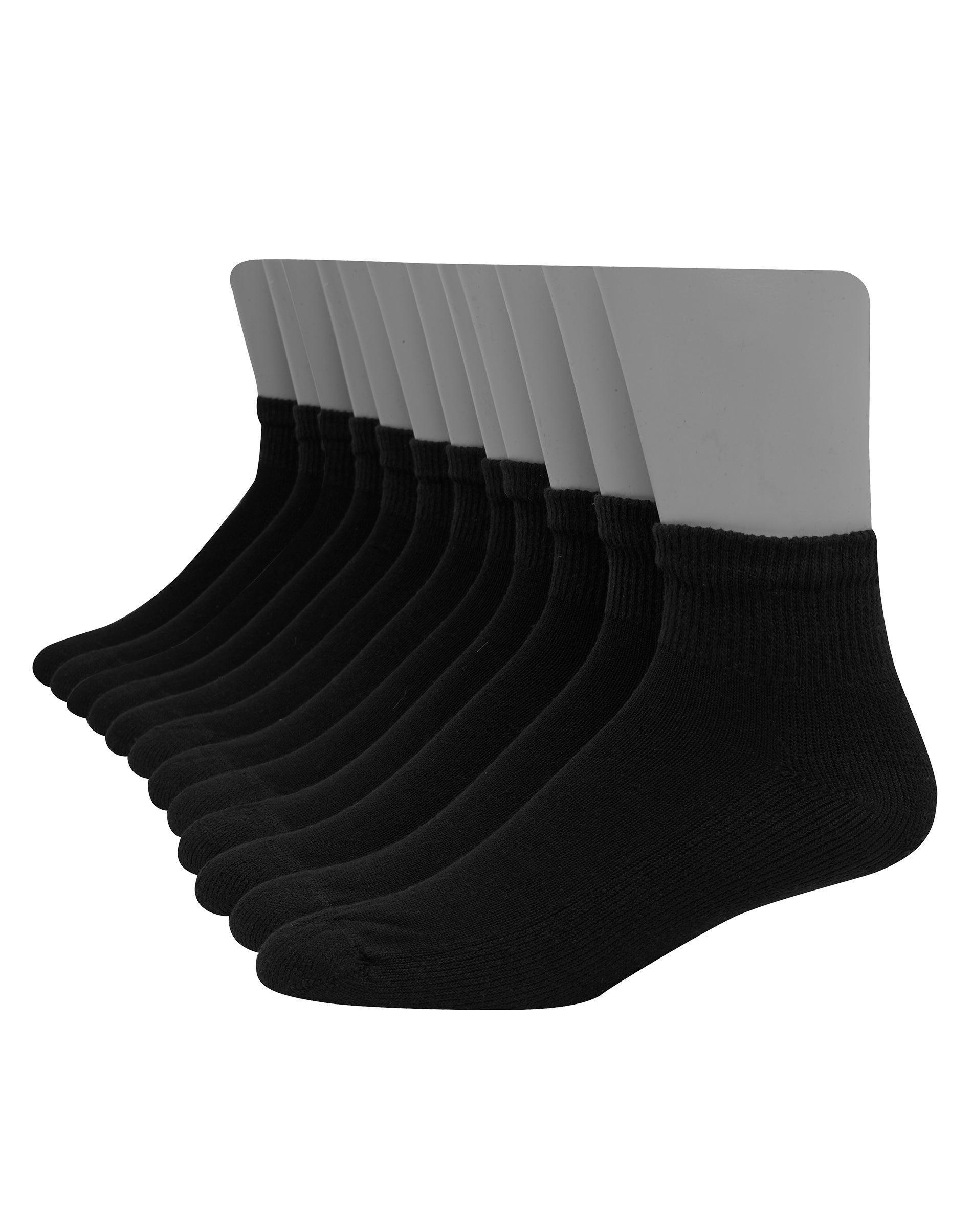 Mens Hanes Ultimate 12-pack Soft & Durable Ankle Socks Product Image