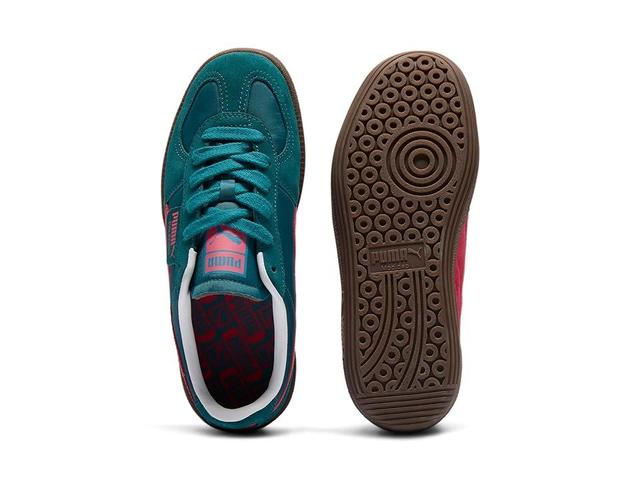 PUMA Palermo Play Paris (Cold /Tart Cherry/Puma White) Women's Lace up casual Shoes Product Image