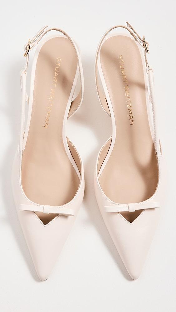 Stuart Weitzman 50mm Tully Slingback Heels | Shopbop Product Image