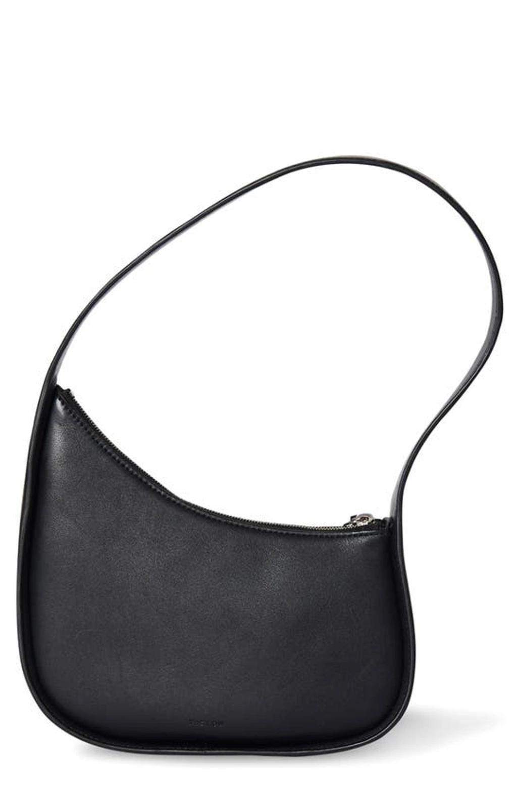 THE ROW Half-moon Handbag In Black Product Image