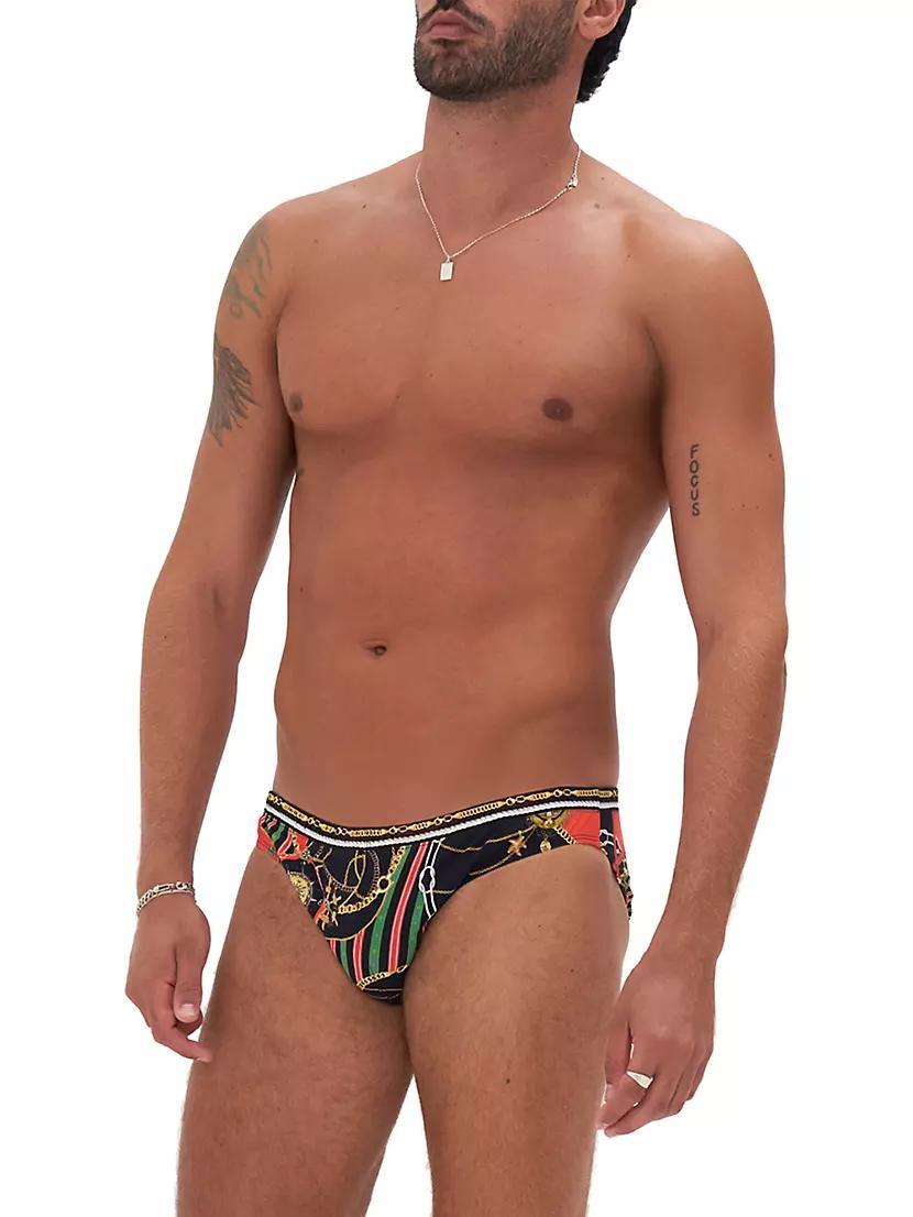 Club Aperitivo Graphic Swim Briefs Product Image