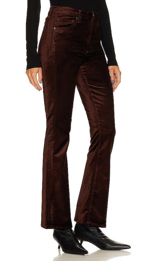 AGOLDE Nico High Waist Bootcut Velvet Pants Product Image