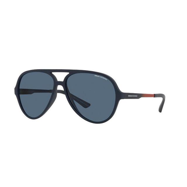 Mens Armani Exchange 0Ax4133S 60mm Aviator Sunglasses Product Image