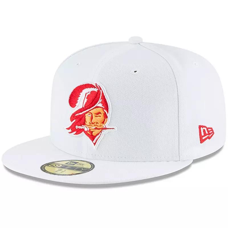 Mens New Era Tampa Bay Buccaneers Throwback Logo Omaha 59FIFTY Fitted Hat Product Image