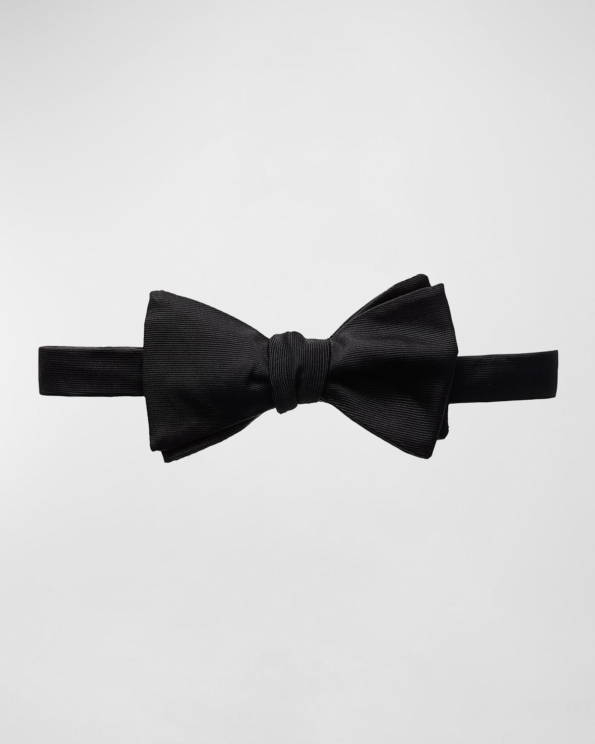 Mens Silk Ready-Tied Bow Tie Product Image