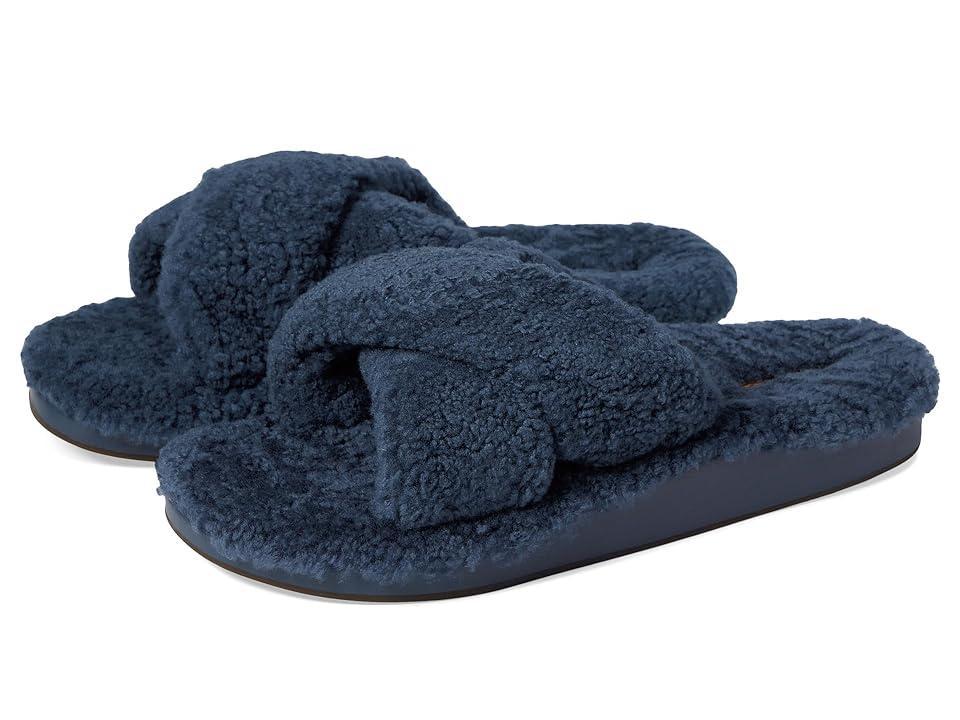 OluKai Hila Heu Genuine Shearling Slipper Product Image