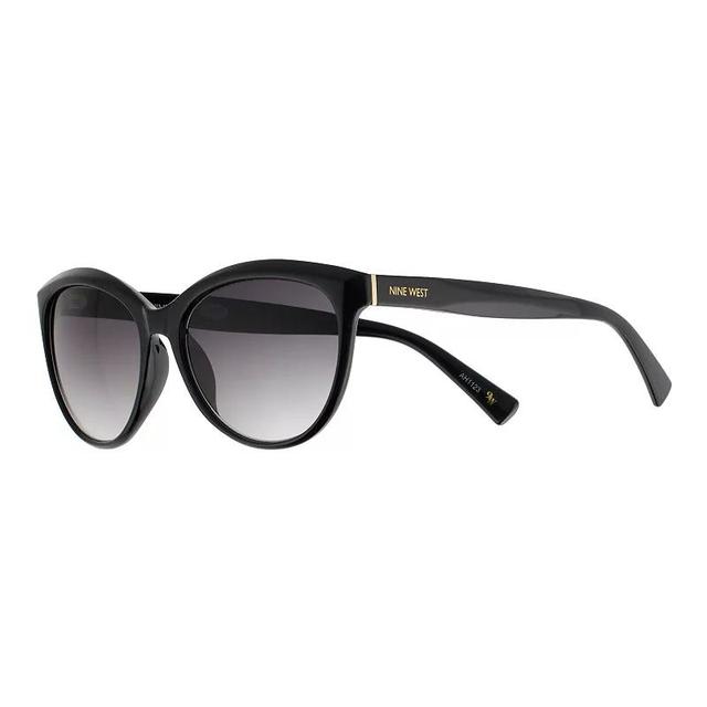 Womens Nine West Faceted Cateye Sunglasses Product Image