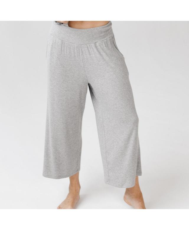 Cozy Earth Wide Leg Rib Pajama Pants Product Image