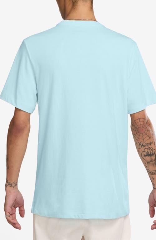 NIKE Sportswear Club Crew Neck T-shirt In Glacier Blue Product Image