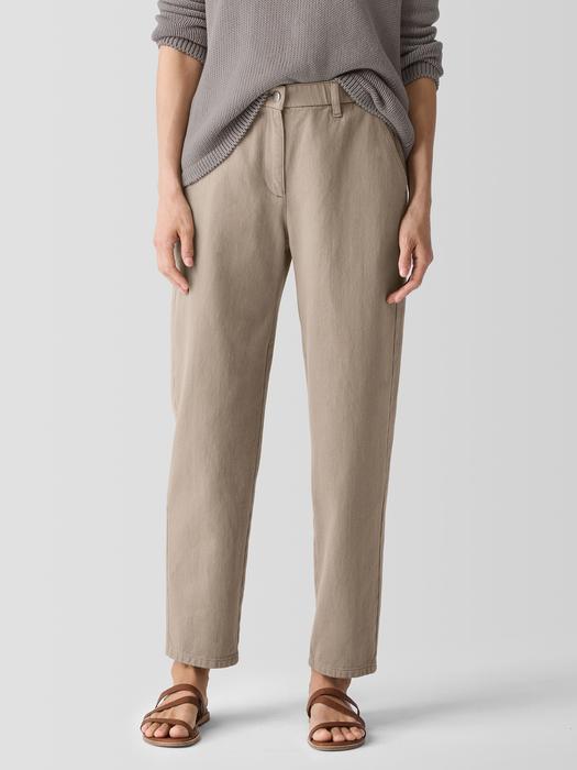 Garment-Dyed Utility Organic Cotton Tapered Pant Product Image