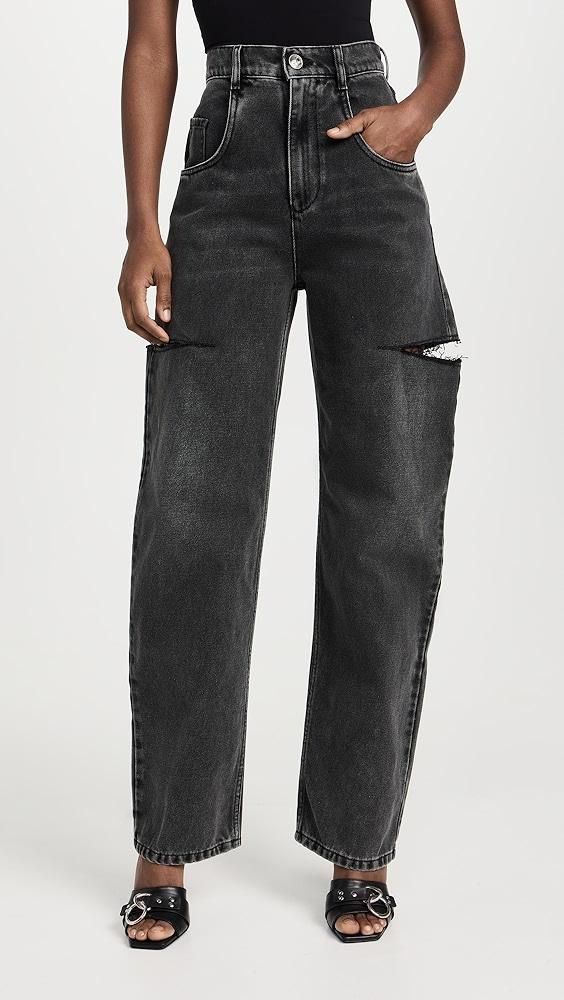 Maison Margiela Denim Jeans with Slash Details | Shopbop Product Image