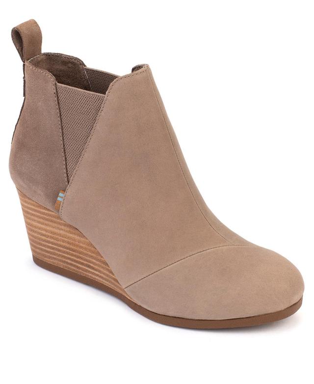 Toms Womens Kelsey Wedge Booties Product Image