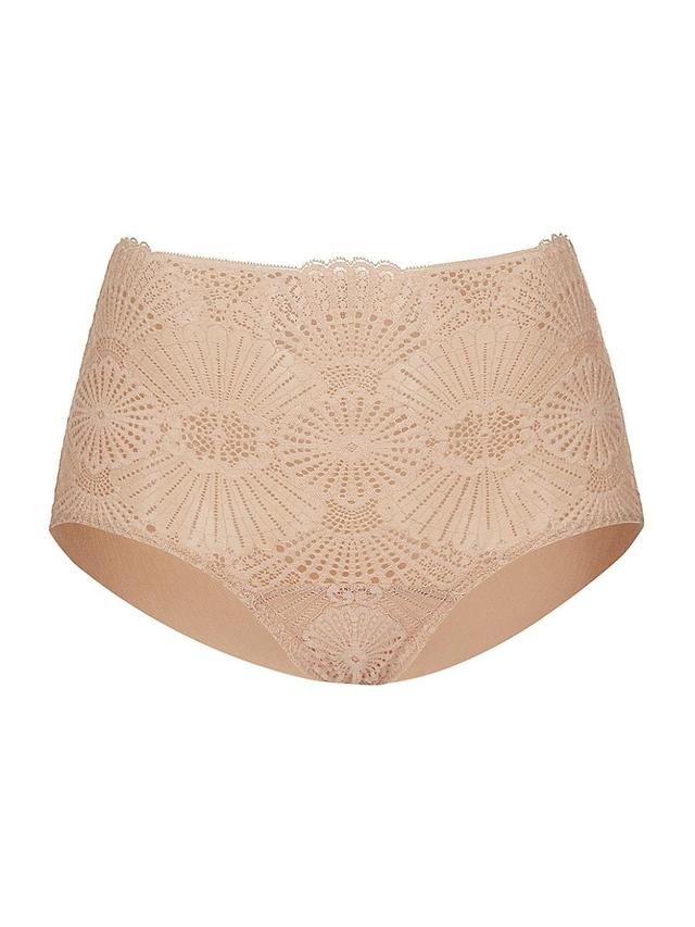 Womens Butter & Lace High-Waisted Brief Product Image