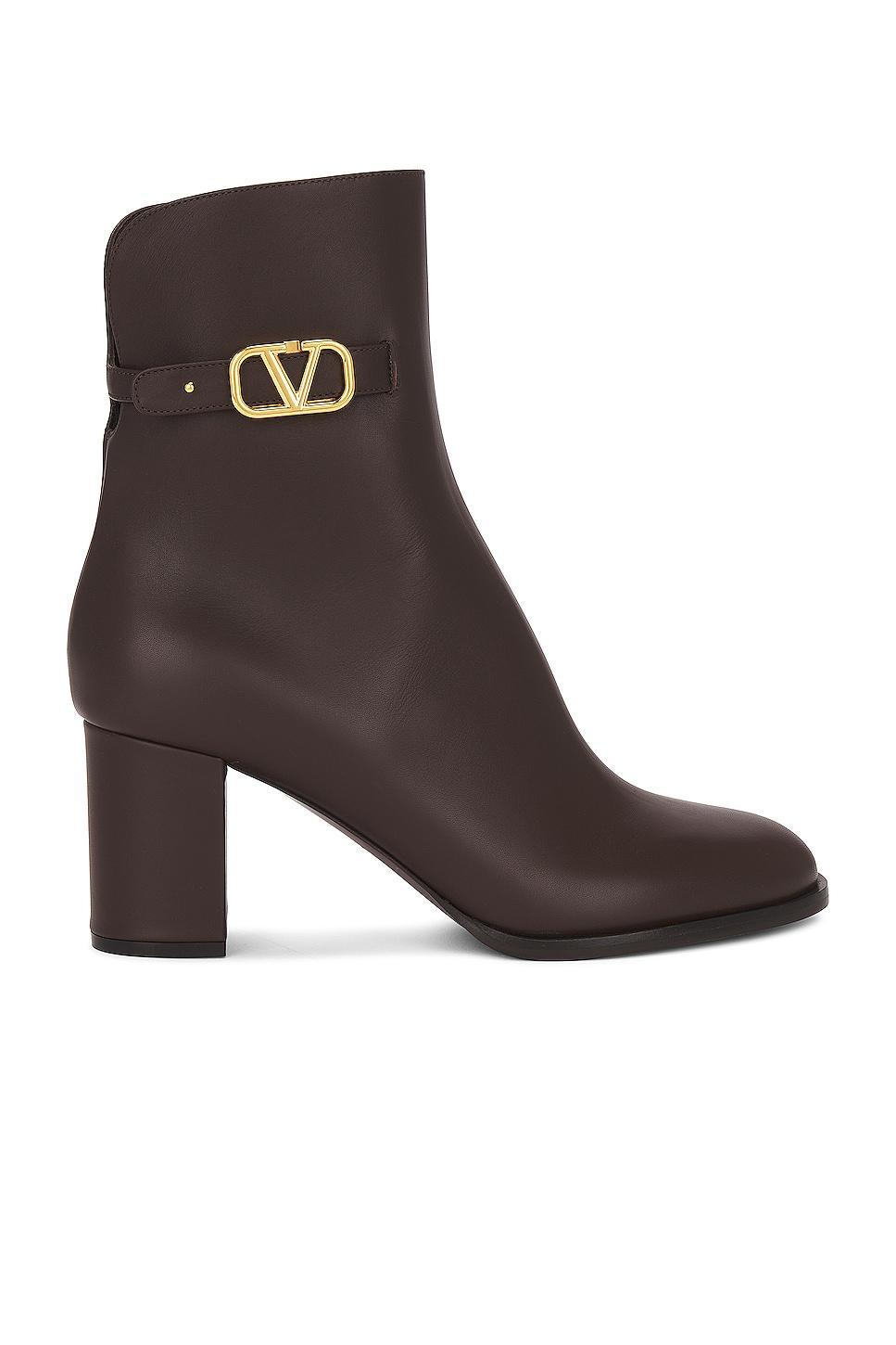 Valentino Garavani V Logo Signature Boot in Black Product Image