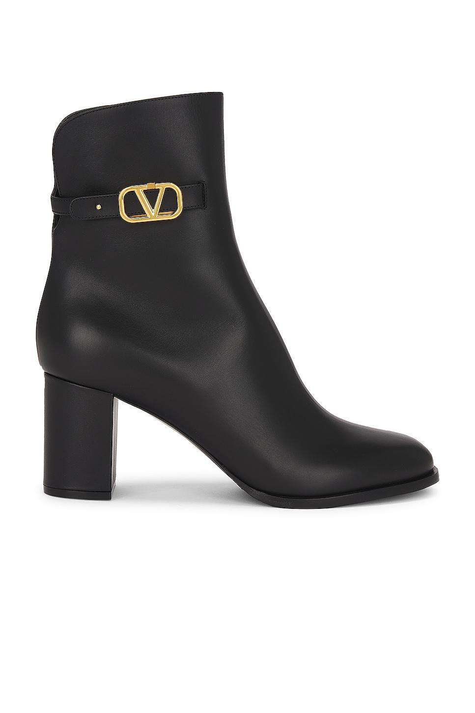 Valentino Garavani V Logo Signature Boot in Black Product Image