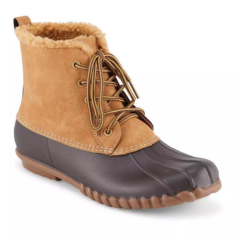 Henry Ferrera Mission-72-00 Womens Snow & Rain Boots Brown Product Image