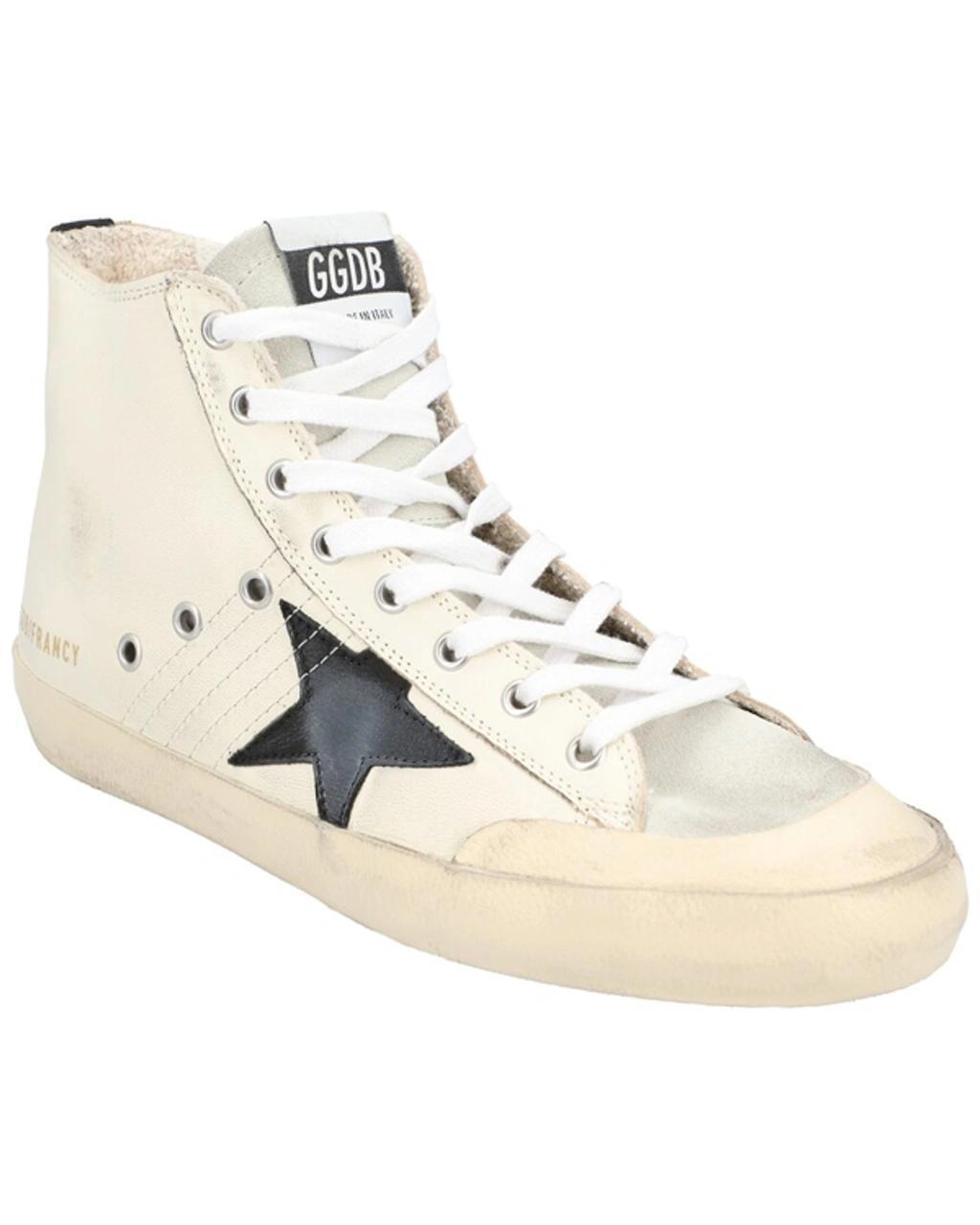 GOLDEN GOOSE Francy Leather Sneaker In White Product Image