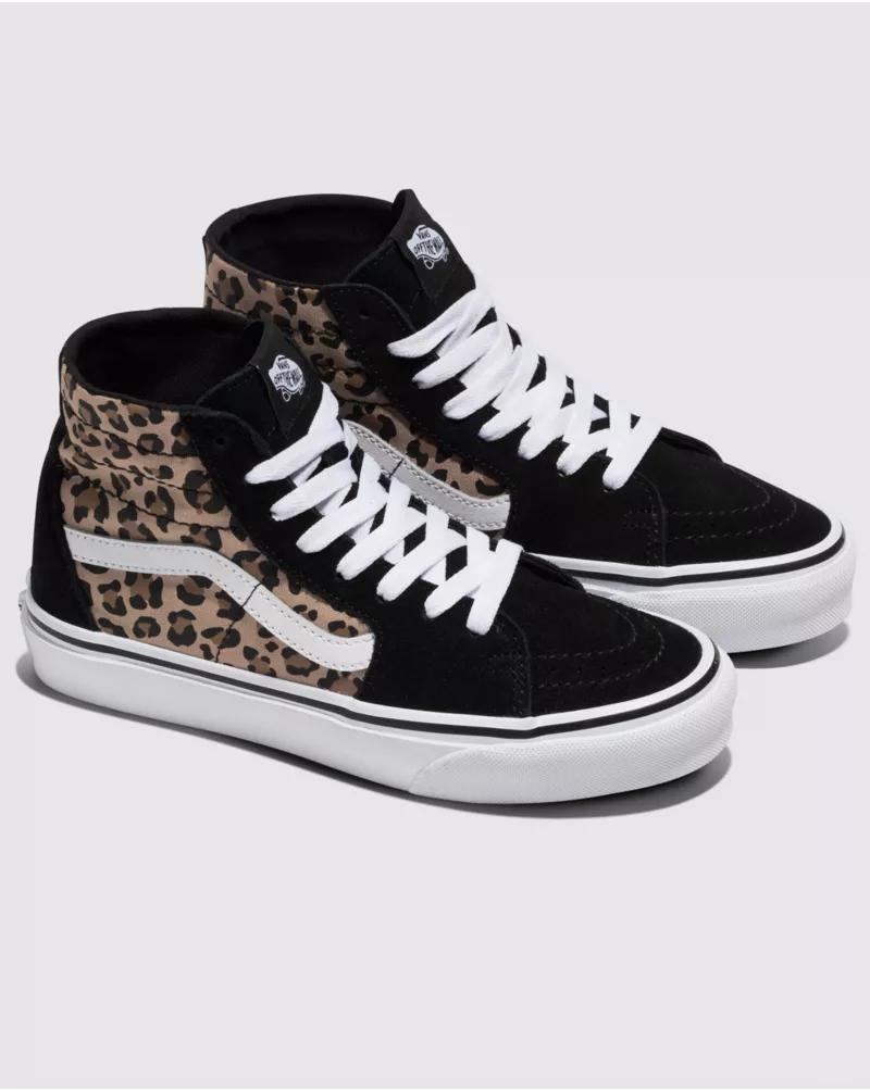 Sk8-Hi Tapered Leopard Shoe Product Image