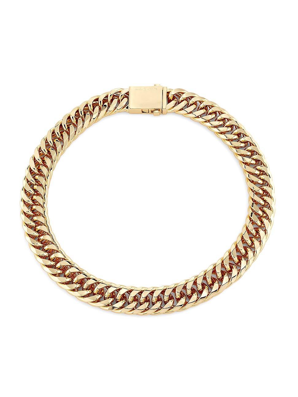 Womens 14K Gold-Plated Chain Necklace Product Image