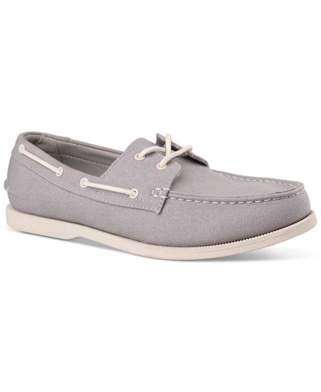 Club Room Mens Elliot Lace-Up Boat Shoes, Created for Macys Product Image