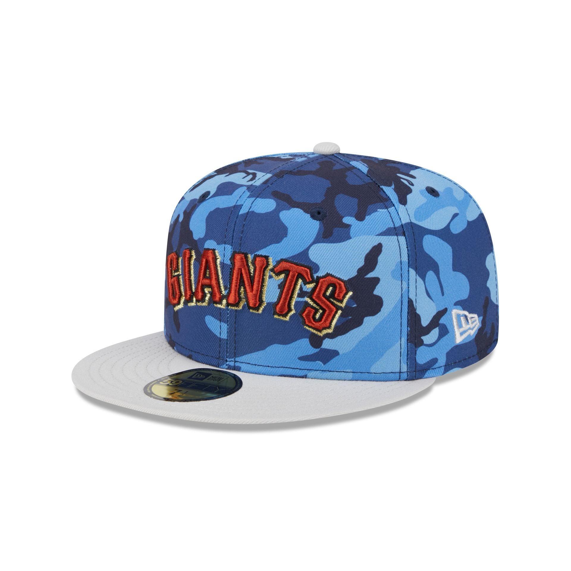 San Francisco Giants Blue Camo 59FIFTY Fitted Hat Male Product Image