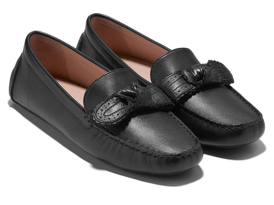 Womens Bellport Bow Leather Driving Loafers Product Image