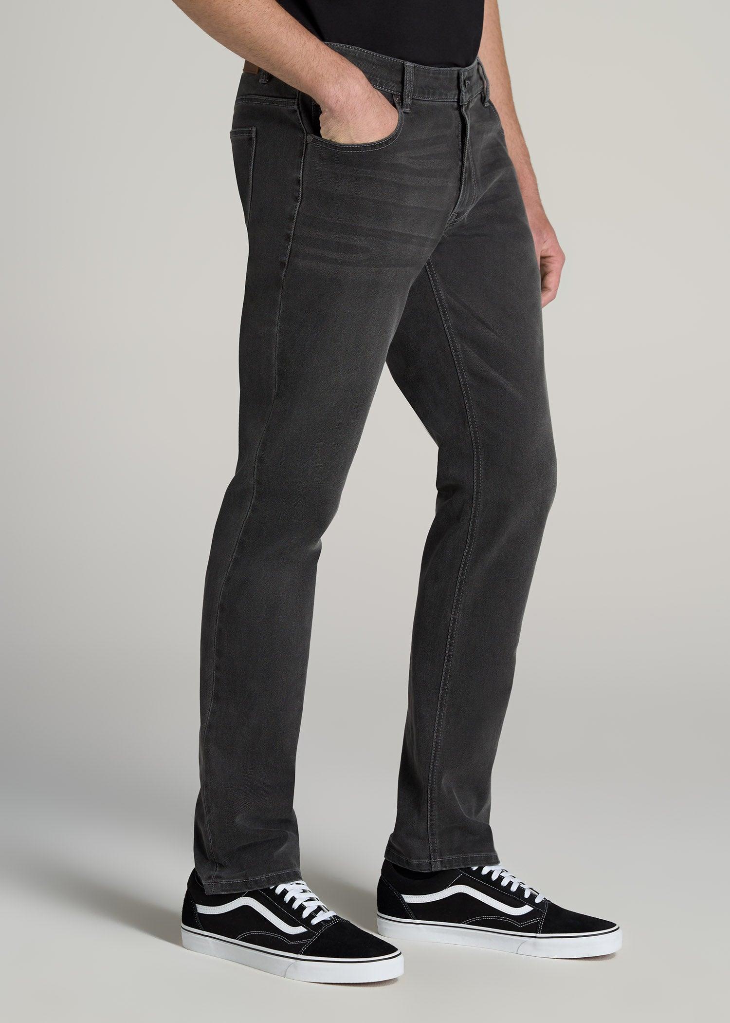 LJ&S TAPERED Jeans for Tall Men in Industrial Grey Product Image