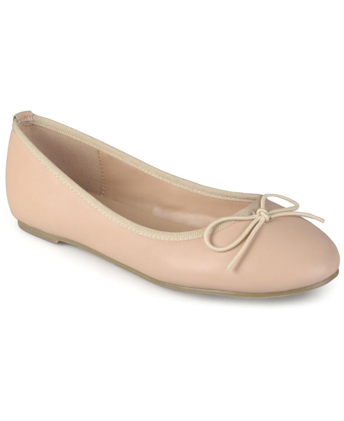 Journee Collection Vika Womens Ballet Flats Blue Product Image