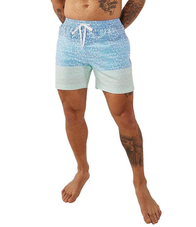 Chubbies Ocean Triflect Classic 5.5#double; Inseam Swim Trunks Product Image