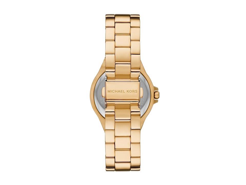 Michael Kors MK7404 - Lennox Three-Hand Gold-Tone Stainless Steel Watch Watches Product Image